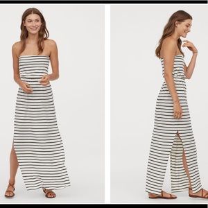 NWT- H&M Striped Maxi Dress